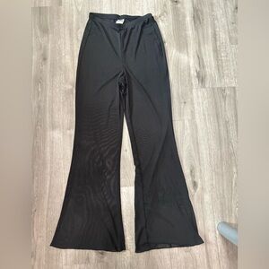 Wild Fable Black Flare Pants Boot Cut mesh